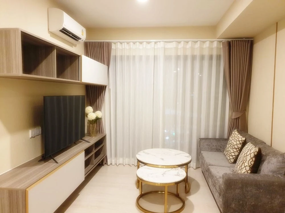 For rent!! Condo Knightsbridge Phahon Yothin-Interchange, 11th floor, Building A, corner room, move in immediately, don't miss it!!
