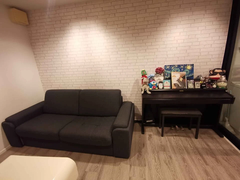 Condo for rent, Knightsbridge Sukhumvit 107, fully furnished with high quality furniture, piano included, ready to move in, just bring your clothes!