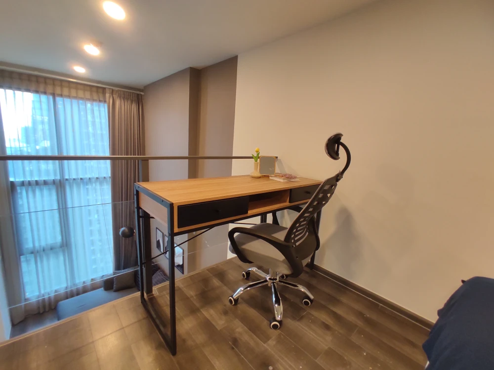 Condo for rent, Knightsbridge Space Rama 9, fully furnished and ready to move in. Complete amenities. Book now!