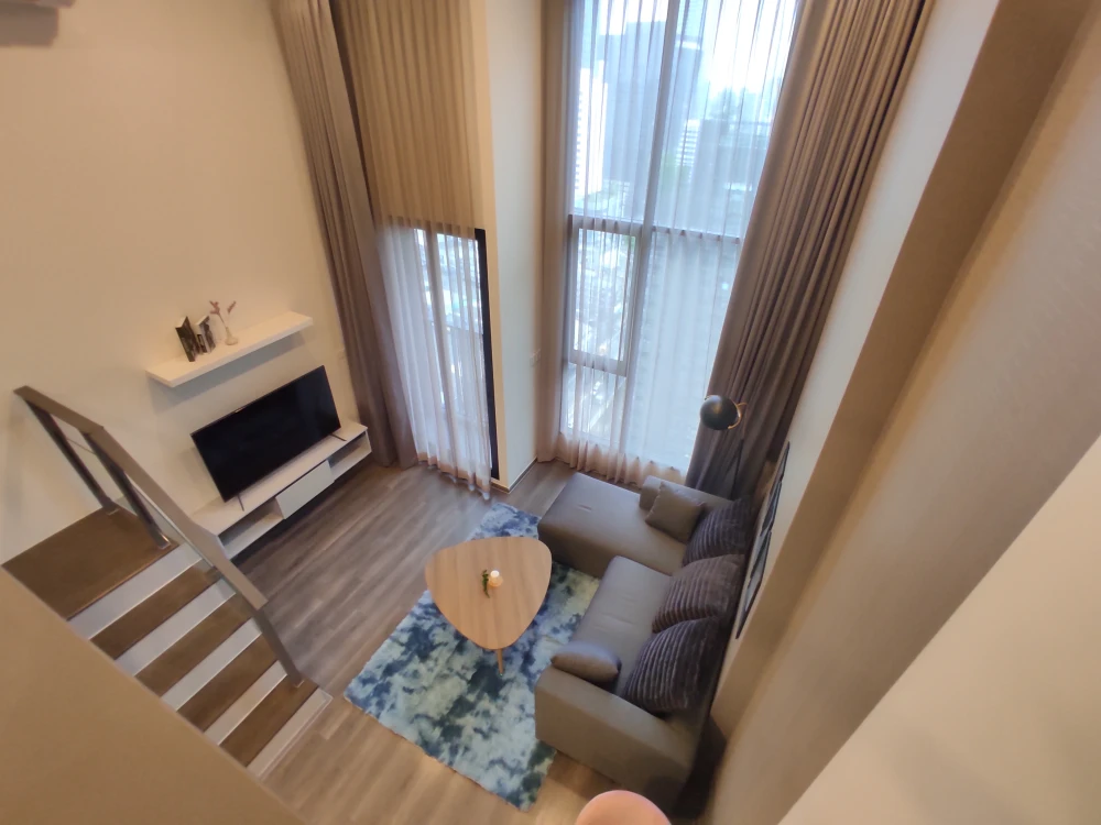 Condo for rent, Knightsbridge Space Rama 9, fully furnished and ready to move in. Complete amenities. Book now!