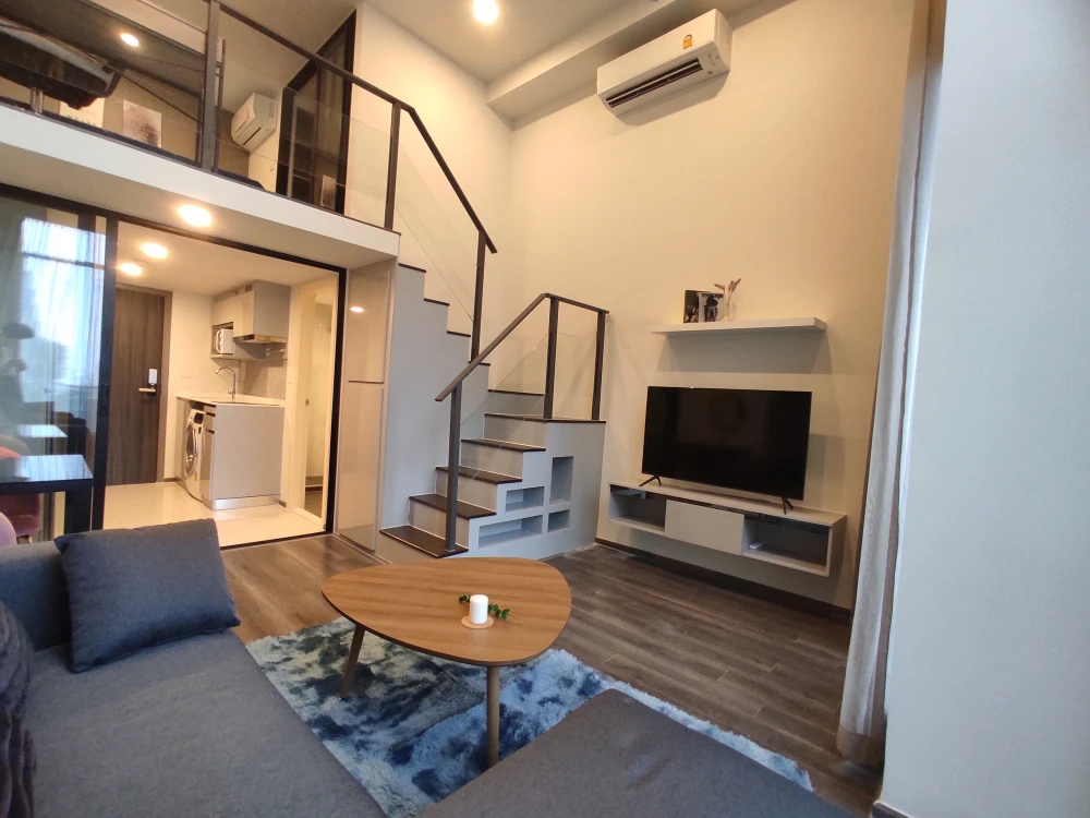 Condo for rent, Knightsbridge Space Rama 9, fully furnished and ready to move in. Complete amenities. Book now!