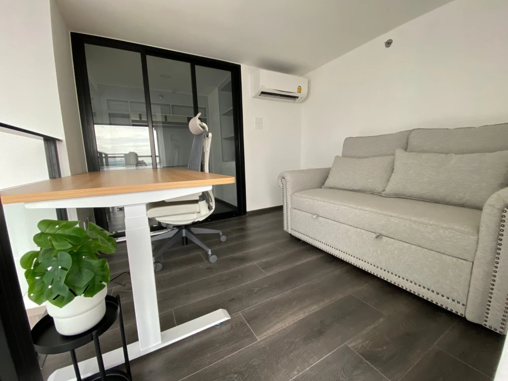 For rent!! Condo Knightsbridge Space Ratchayothin, 25th floor, elegantly decorated room, great price, ready to move in, hurry and reserve now!!