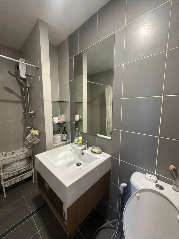 Condo for rent!! Knightsbridge Kaset Society, 7th floor, Building A, beautiful room, fully furnished, ready to move in. Don't miss it!!