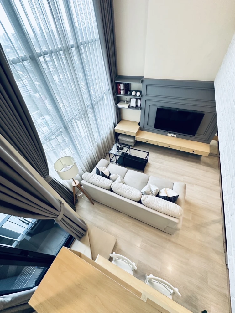 For rent!! Knightsbridge Prime Sathorn Condo, 33rd floor, great view, duplex unit, fully furnished, ready to move in! Reserve now!!