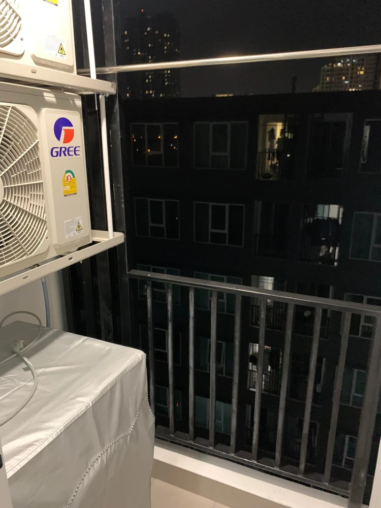 Condo for rent, Rye Talat Phlu, separate bedrooms, comfortable living, not cramped, affordable price, reserve now!