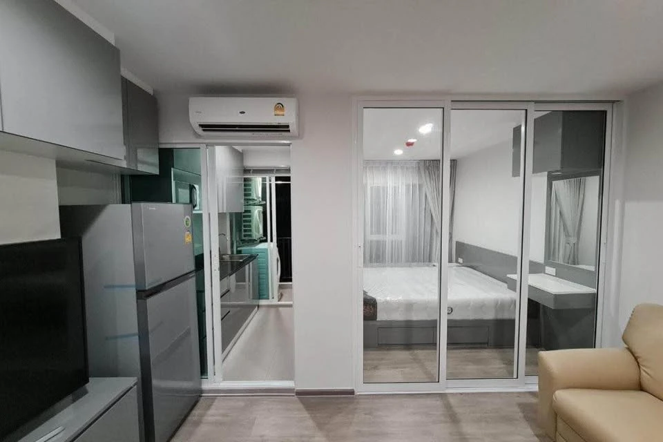 Condo for rent, Rye Talat Phlu, ready to move in, fully furnished, reserve now, don't miss out!