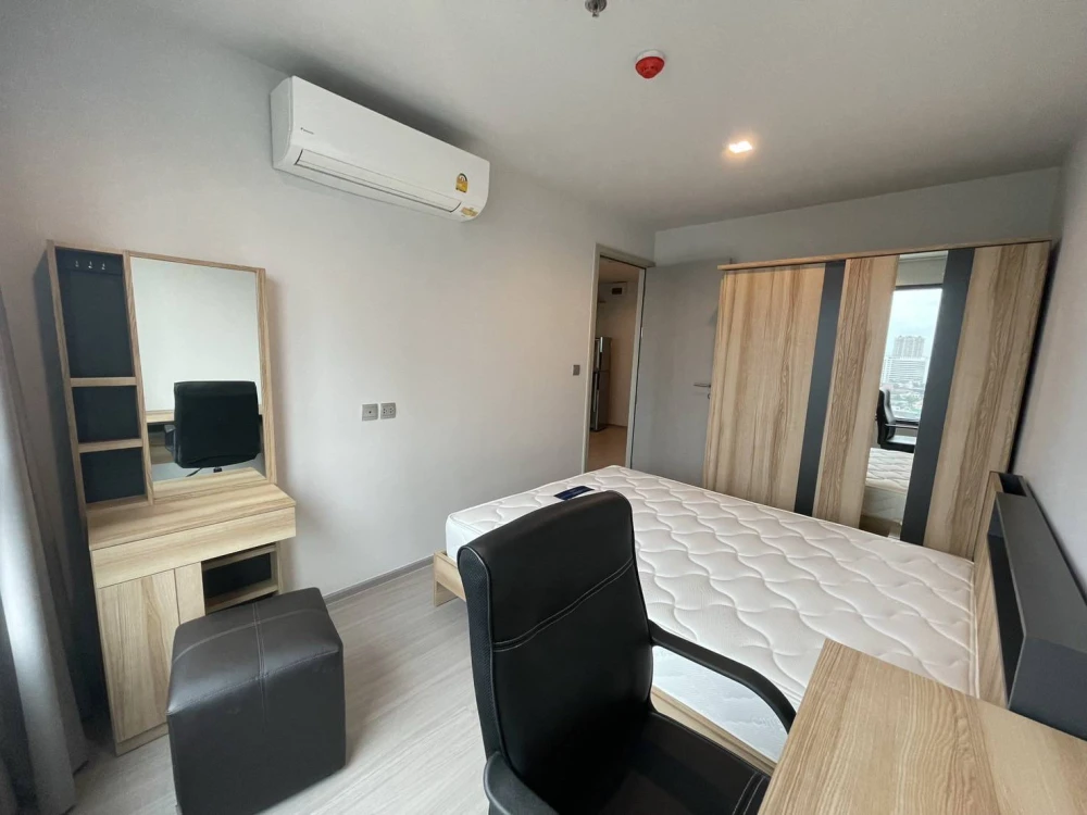 For rent!! Condo Life Ladprao, 24th floor, Building B, beautiful room, complete here, I must say that you must not miss it!!