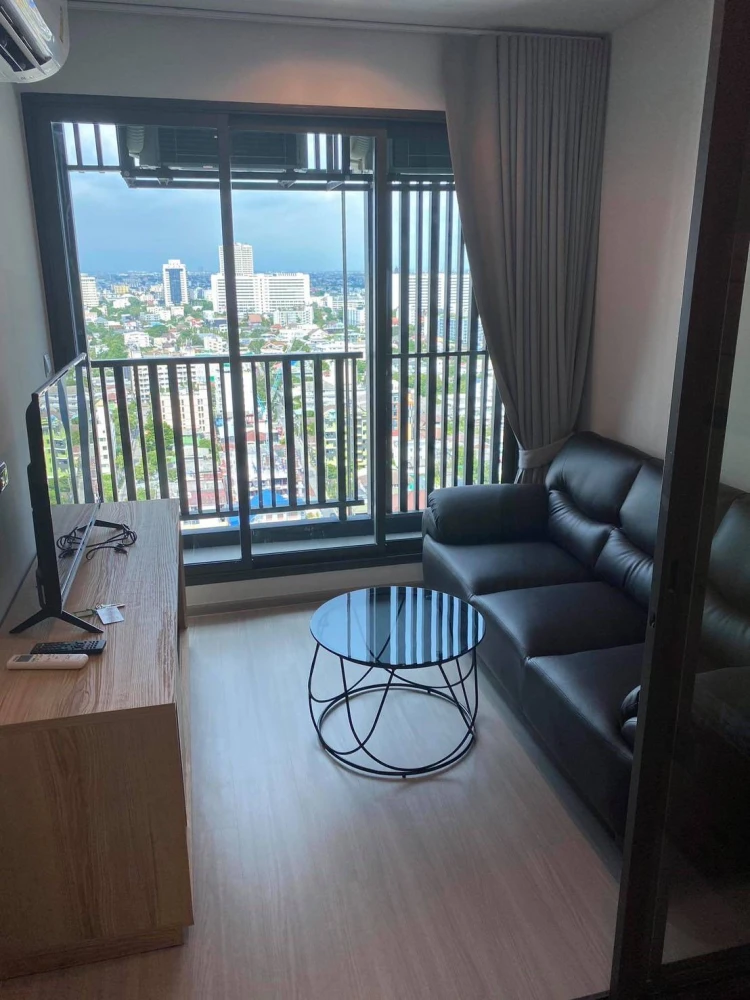 For rent!! Condo Life Ladprao, 24th floor, Building B, beautiful room, complete here, I must say that you must not miss it!!