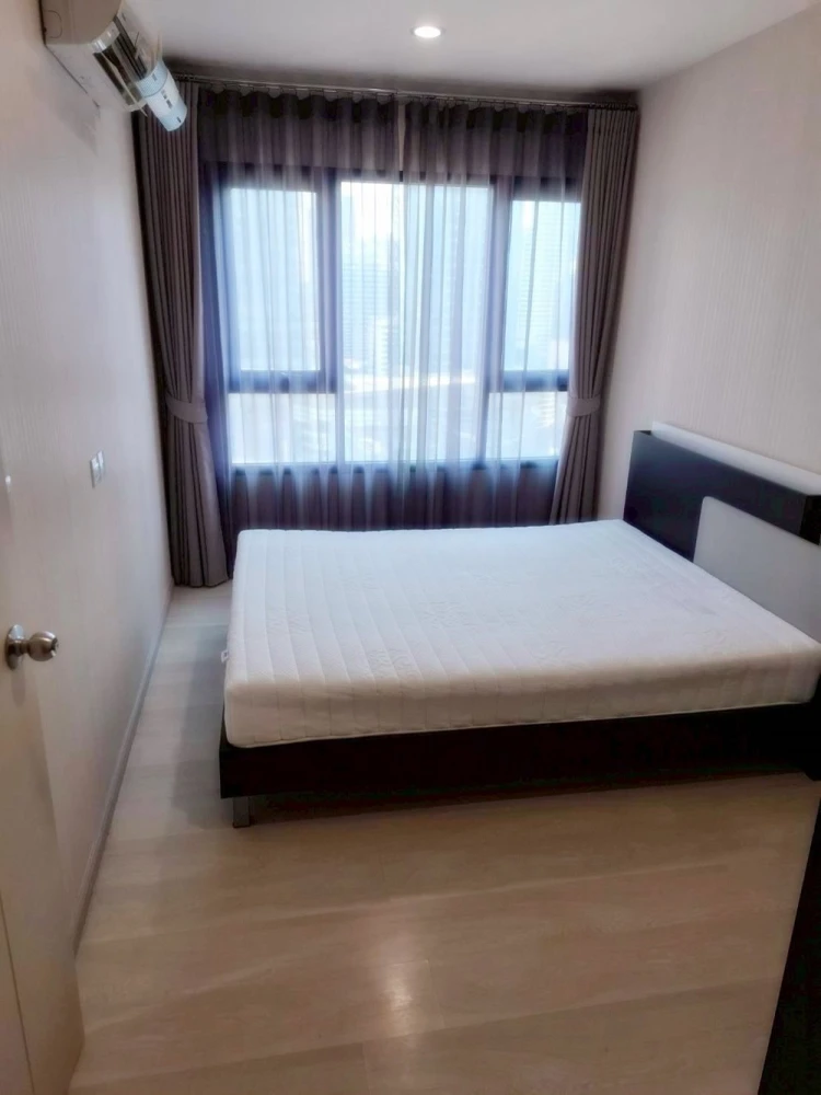 For rent!! Condo Life Asoke, 17th floor, condo in the heart of the city, fully furnished, ready to move in, affordable price, don't miss it!!