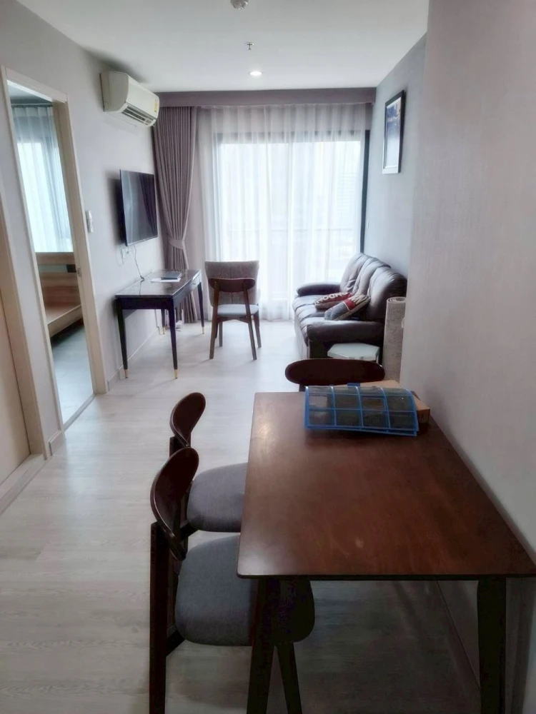 For rent!! Condo Life Asoke, 17th floor, condo in the heart of the city, fully furnished, ready to move in, affordable price, don't miss it!!