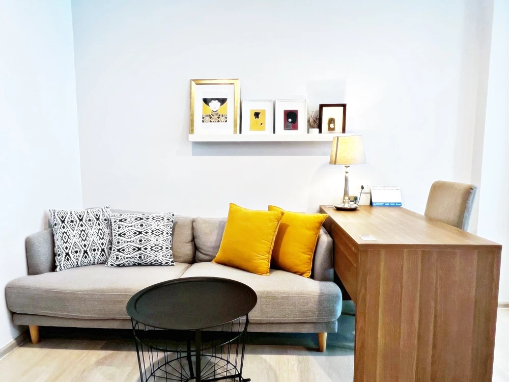 Condo for rent! Life Asoke, 25th floor, swimming pool view, beautiful room, fully furnished, ready to move in! Reserve now!!