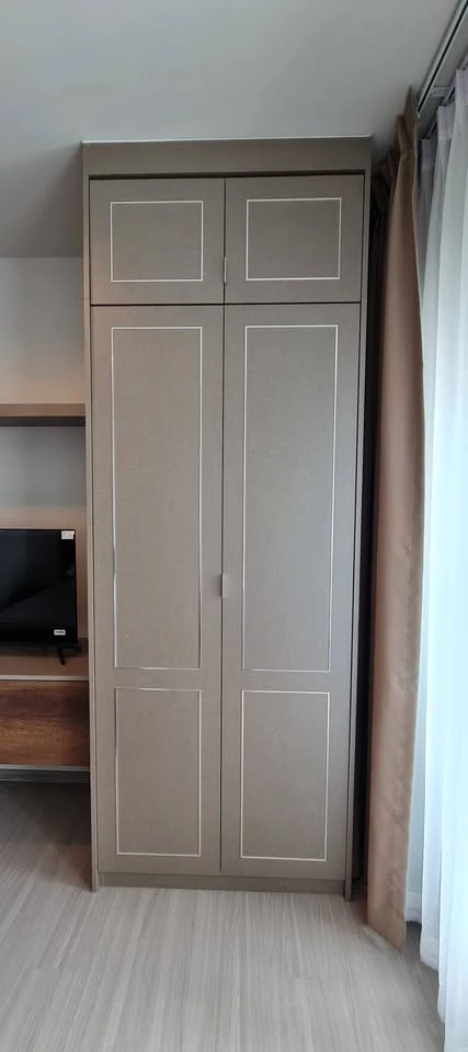 Condo for rent Life Asoke-Rama 9, high floor, beautiful view, no block, new room, walk near the train, hurry to reserve