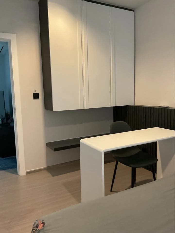 Condo for rent, Life Asoke-Rama 9, unblocked view, beautiful city view, fully furnished, must book like this.