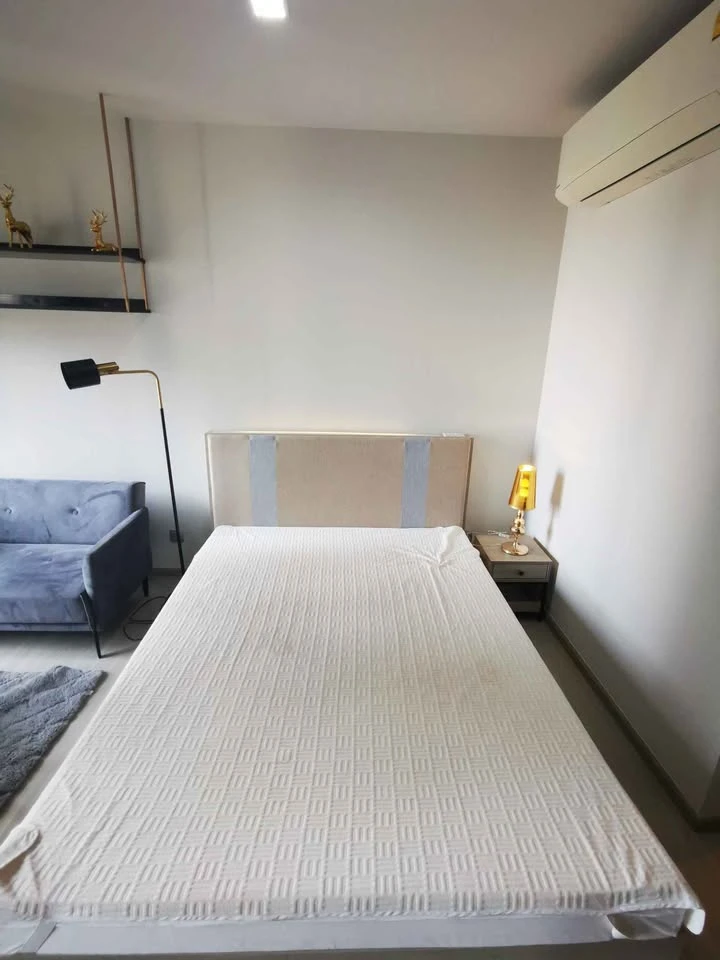 Condo for rent, Life Asoke-Rama 9, studio room, 16th floor, high view, not expensive, hurry and book now, don't miss out.
