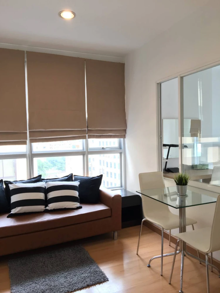 Condo for rent, Life at Ratchada-Sutthisan, 1 bedroom, 1 bathroom, fully furnished + electrical appliances. Book now.