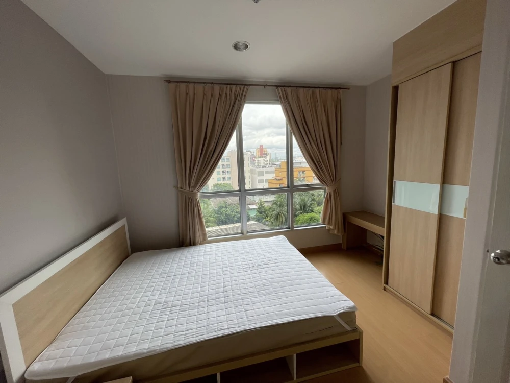 Condo for rent! Life @ Ratchada-Huai Khwang, 6th floor, beautiful room, fully furnished, ready to move in, great price, don't miss it!!