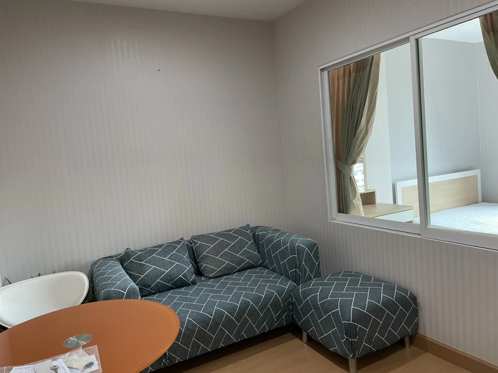 Condo for rent! Life @ Ratchada-Huai Khwang, 6th floor, beautiful room, fully furnished, ready to move in, great price, don't miss it!!
