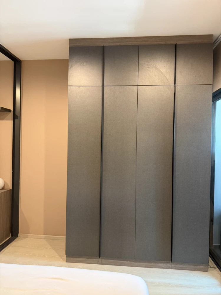 For rent!! Condo Ideo Tha Phra Interchange, 17th floor, nice room, high floor, open city view, shady atmosphere, don't miss this room!!