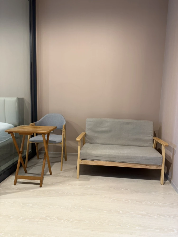 For rent!! Condo Ideo Tha Phra Interchange, 17th floor, nice room, high floor, open city view, shady atmosphere, don't miss this room!!