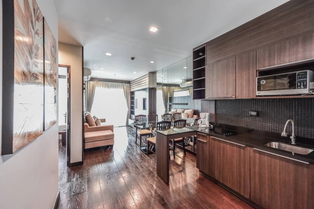 Condo for rent, Ideo Q Phayathai, spacious room, high floor, good size You can't miss it!!