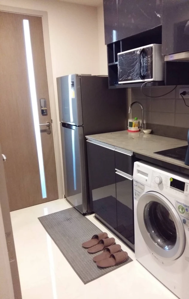For rent!! Condo Ideo Q Siam-Ratchathewi, 15th floor, beautiful room, Baiyoke view, ready to move in, full facilities, hurry up and book!!