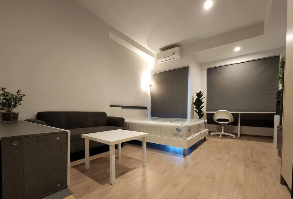 Condo for rent! Ideo Rama 9 - Asoke, 11th floor, beautiful room, fully furnished, ready to move in. Don't miss it!!