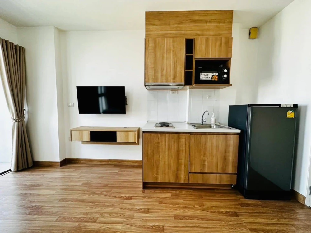 For rent!! Condo Ideo Mix Sukhumvit 103, 15th floor, Building B, beautiful room, good price, fully furnished, ready to move in, don't miss it!!