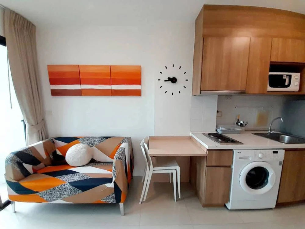 For rent!! Condo Ideo Mix Sukhumvit 103, 7th floor, Building B, beautiful room, fully furnished, ready to move in. Don't miss it!!