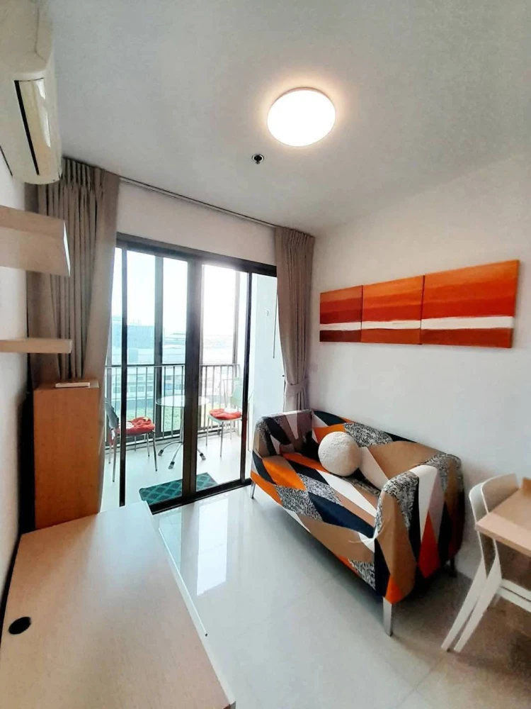 For rent!! Condo Ideo Mix Sukhumvit 103, 7th floor, Building B, beautiful room, fully furnished, ready to move in. Don't miss it!!