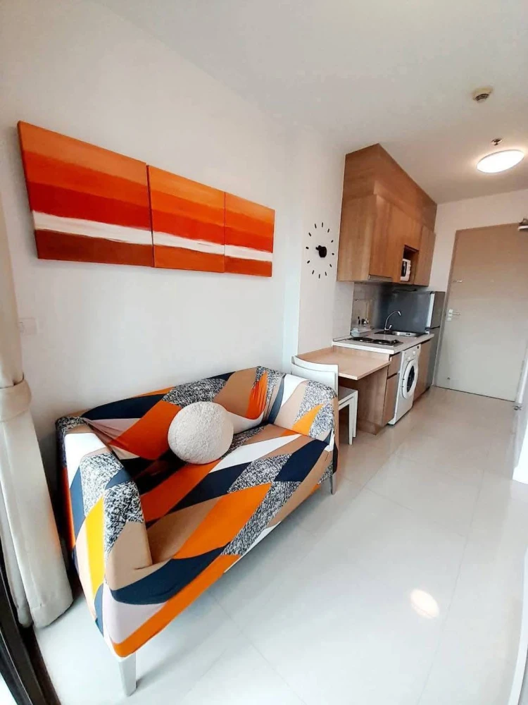 For rent!! Condo Ideo Mix Sukhumvit 103, 7th floor, Building B, beautiful room, fully furnished, ready to move in. Don't miss it!!