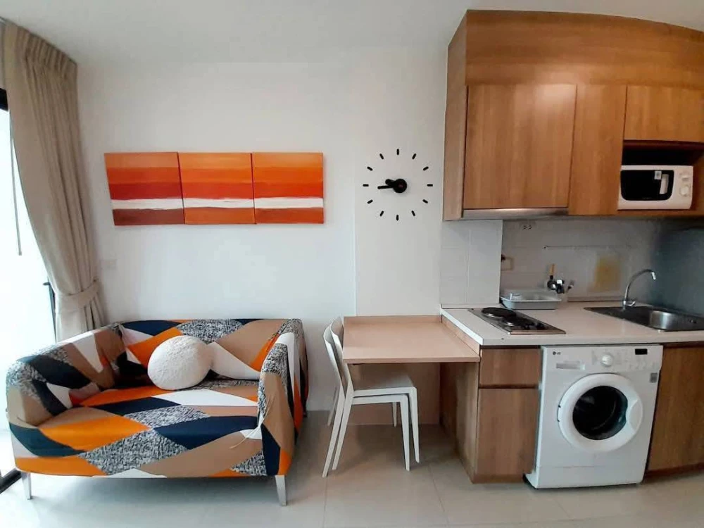 For rent!! Condo Ideo Mix Sukhumvit 103, 7th floor, Building B, beautiful room, fully furnished, ready to move in. Don't miss it!!