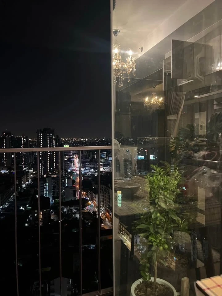 Condo for rent, Ideo Ratchada-Sutthisan, fully furnished, ready to move in Central complete, don't miss it.