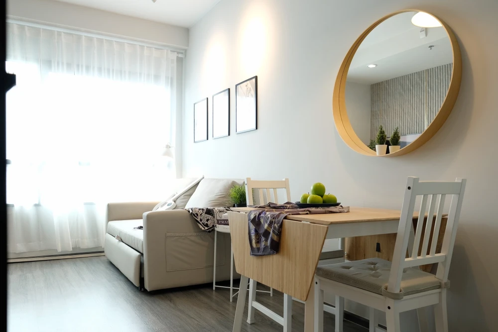 Condo for rent: Ideo Ramkhamhaeng - Lamsalee Station, high floor, ready to move in, fully furnished + full amenities. Hurry and reserve before it's to