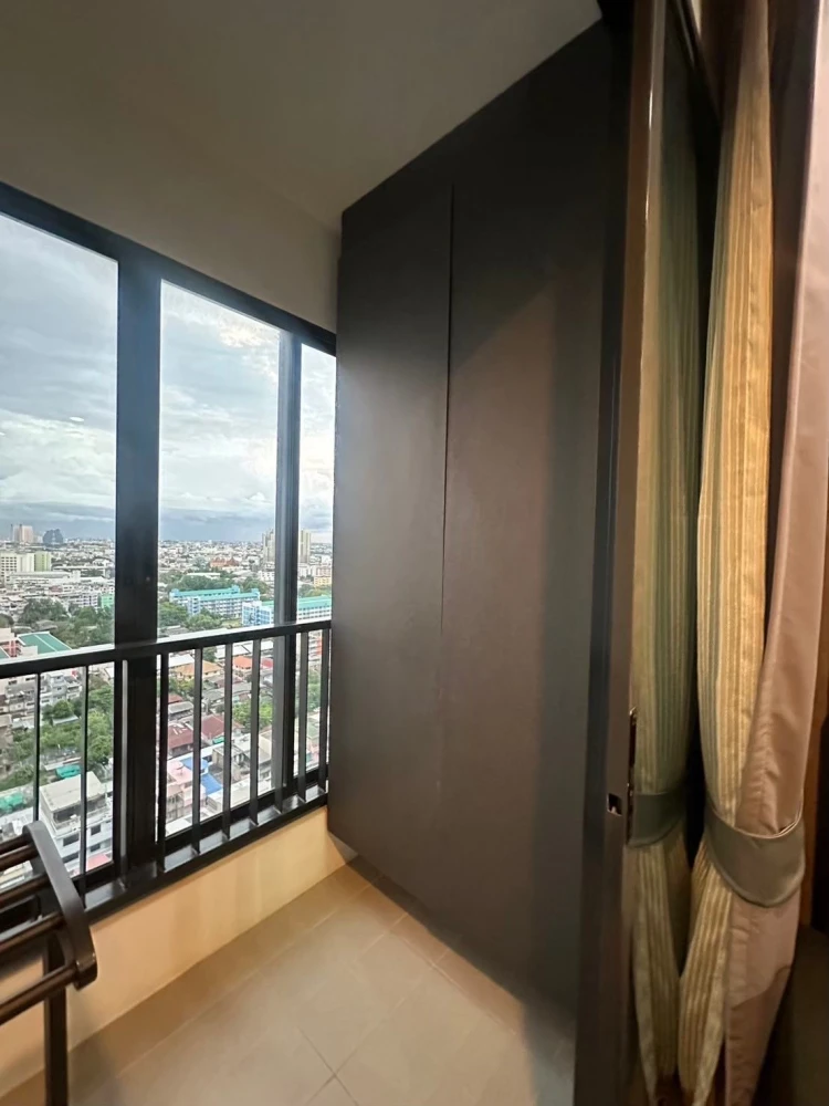 For rent!! Condo Ideo Sathorn-Tha Phra, 20th floor, beautiful room, fully furnished, ready to move in. Don't miss it!!