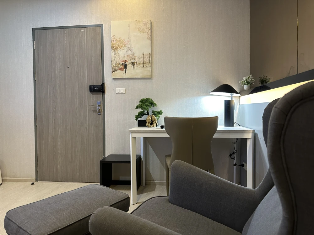 Condo for rent, Ideo Sukhumvit 115, fully furnished room, ready to move in, complete facilities, must book now.