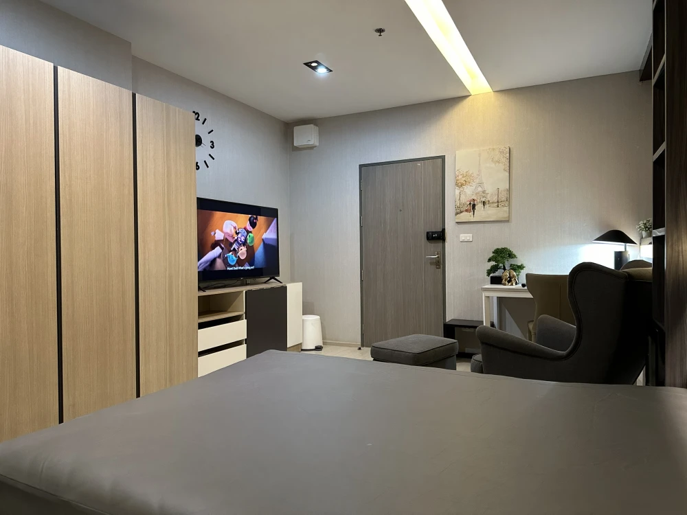 Condo for rent, Ideo Sukhumvit 115, fully furnished room, ready to move in, complete facilities, must book now.