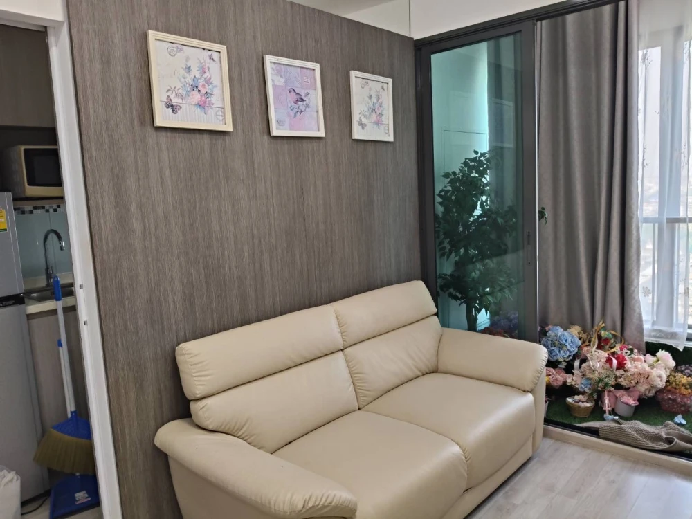 For rent!! Condo Ideo Mobi Charan-Interchange, 17th floor, North side, beautiful room, good location, convenient transportation, don't miss it!!