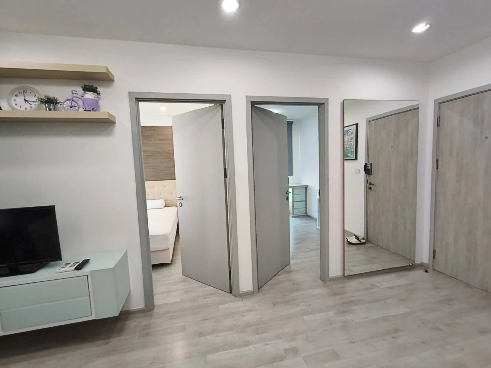 For rent!! Condo Ideo Mobi Charan-Interchange, 17th floor, North side, beautiful room, good location, convenient transportation, don't miss it!!