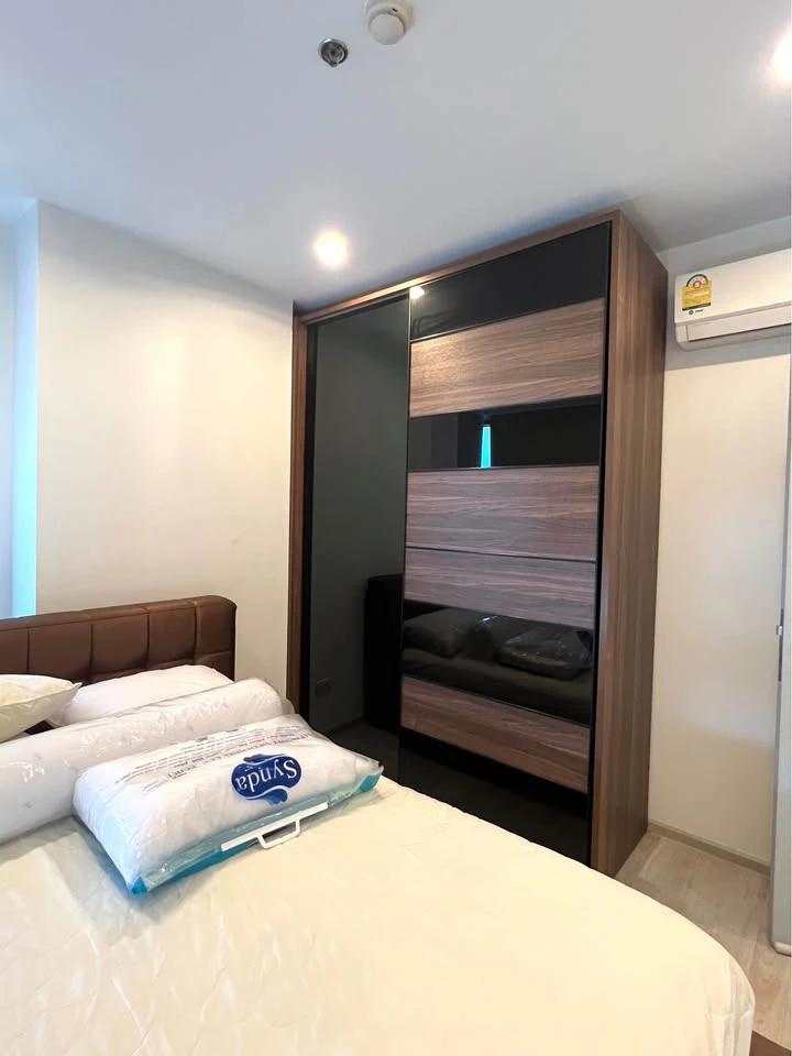 For rent!! Condo Ideo Mobi Charan-Interchange, 18th floor, corner room, beautiful room, good location, convenient transportation, don't miss it!!