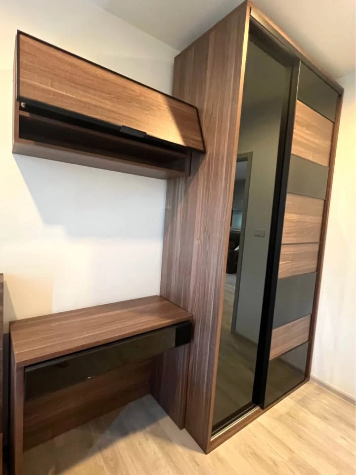 For rent!! Condo Ideo Mobi Charan-Interchange, 18th floor, corner room, beautiful room, good location, convenient transportation, don't miss it!!