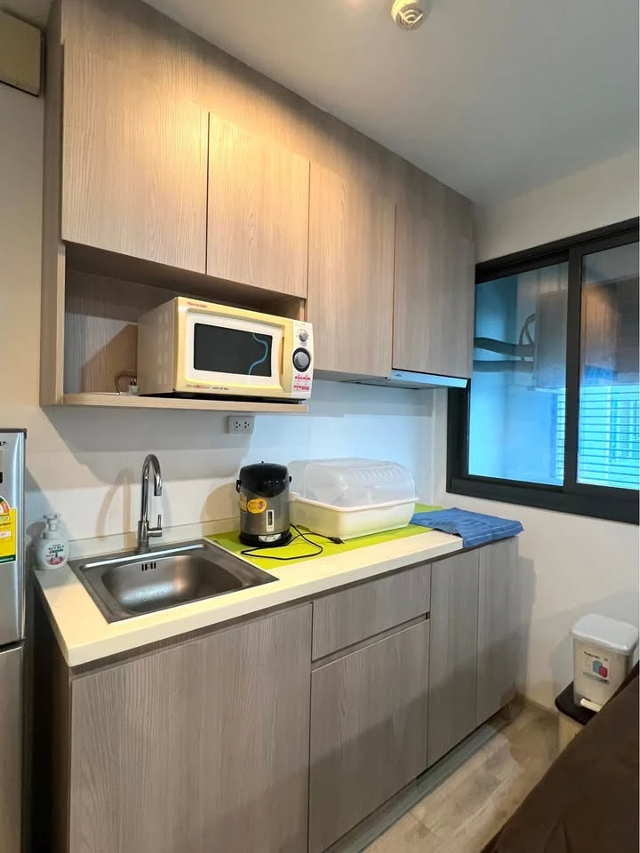For rent!! Condo Ideo Mobi Charan-Interchange, 18th floor, corner room, beautiful room, good location, convenient transportation, don't miss it!!