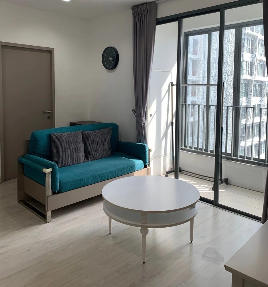 For rent!! Condo Ideo Mobi Sukhumvit 11th floor, Building B, swimming pool & BTS view, fully furnished, ready to move in, don't miss it!!