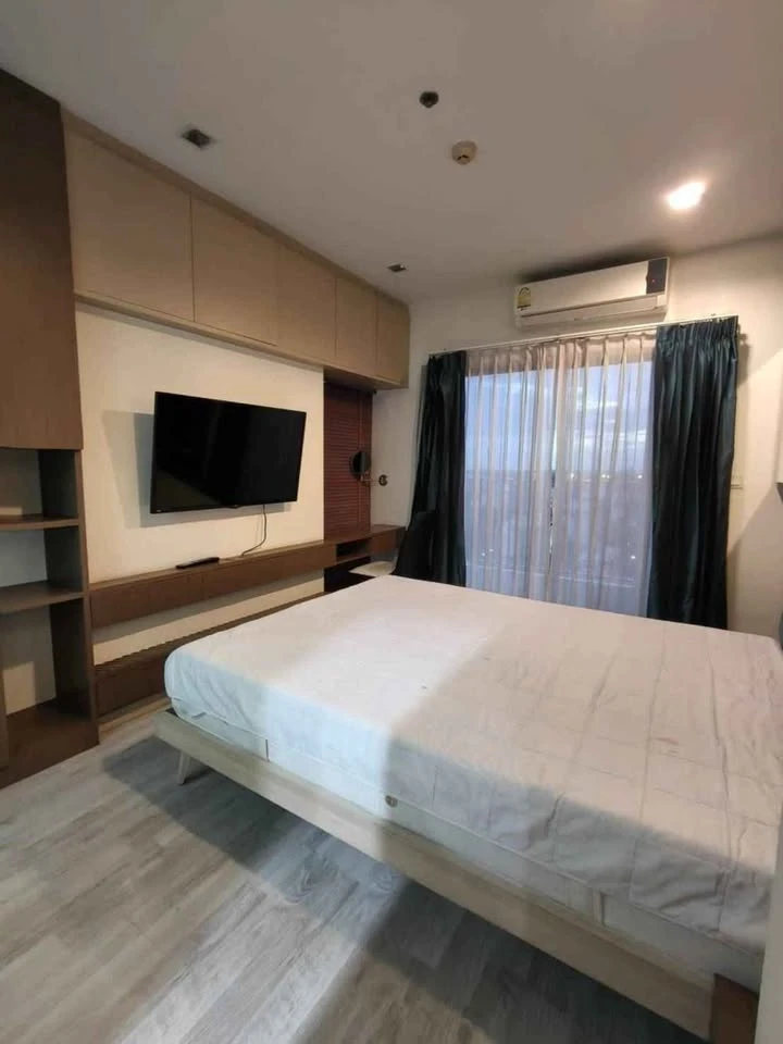 For rent!! Condo Ideo Mobi Sukhumvit (Sukhumvit 81), 18th floor, beautiful, very livable, near BTS On Nut, fully furnished, reserve now!!
