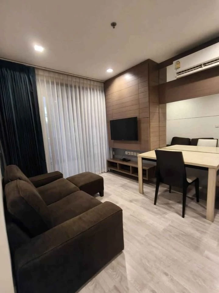 For rent!! Condo Ideo Mobi Sukhumvit (Sukhumvit 81), 18th floor, beautiful, very livable, near BTS On Nut, fully furnished, reserve now!!