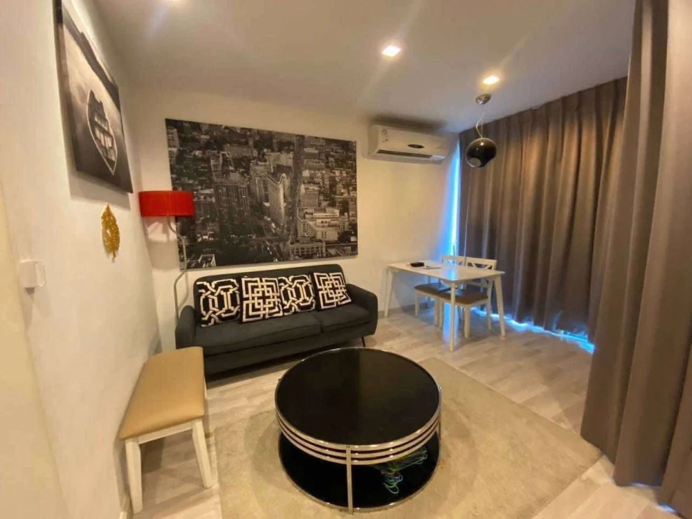 Condo for rent, Ideo Mobi Sukhumvit, beautiful room, good view, fully furnished, don't miss it