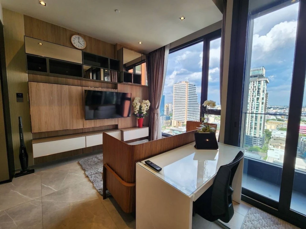 For rent!! Condo Hyde Heritage Thonglor 18th floor, city view, luxury condo, beautiful room, fully furnished, ready to move in, don't miss it!!