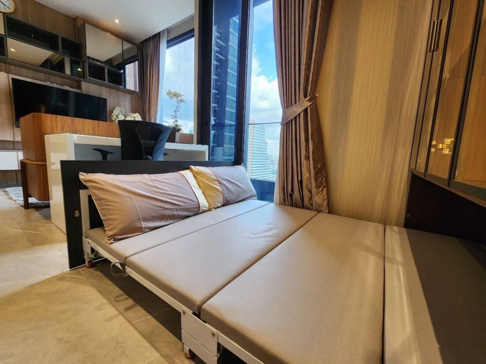 For rent!! Condo Hyde Heritage Thonglor 18th floor, city view, luxury condo, beautiful room, fully furnished, ready to move in, don't miss it!!