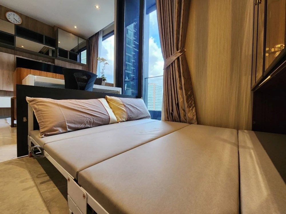 For rent!! Condo Hyde Heritage Thonglor 18th floor, city view, luxury condo, beautiful room, fully furnished, ready to move in, don't miss it!!