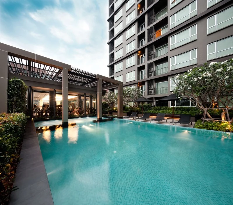 Condo for rent, Hive Taksin, well-proportioned rooms, beautiful rooms, luxurious decorations, don't wait, book now.