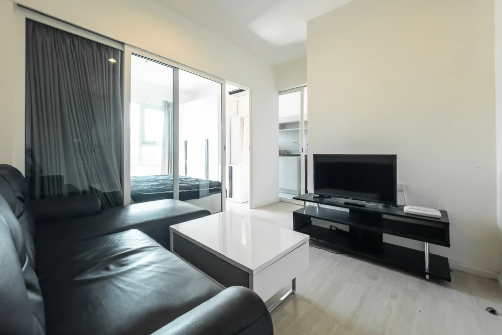 Condo for rent, Aspire Sathorn Tha Phra. Nice room, fully furnished with appliances. Just bring your belongings and move in! Don't wait!